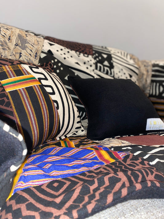 Patchwork Blanket Set